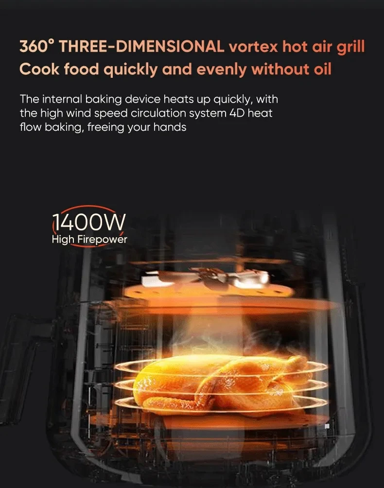 Hot Air Fryer Alibaba Exclusive Large 10 Litres Manual Control Fryers