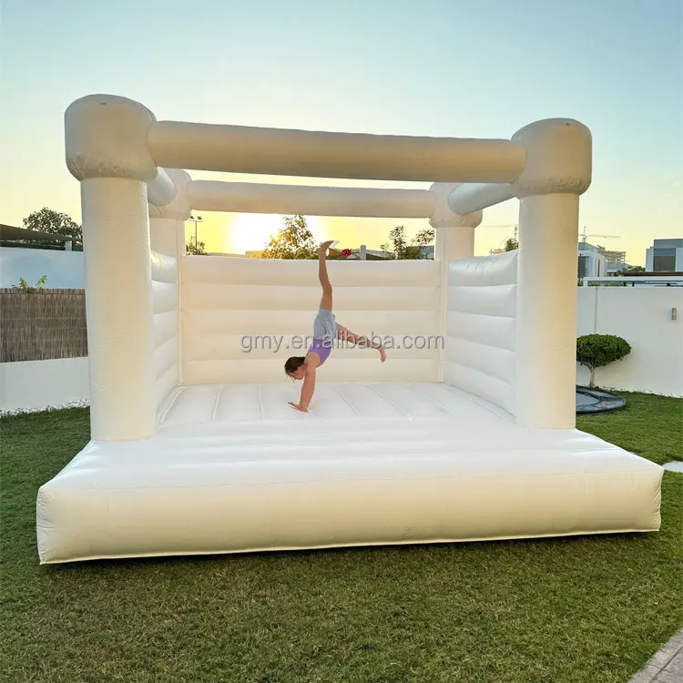 Modern 13x13 inflatable bouncy castle white blow up bounce houses