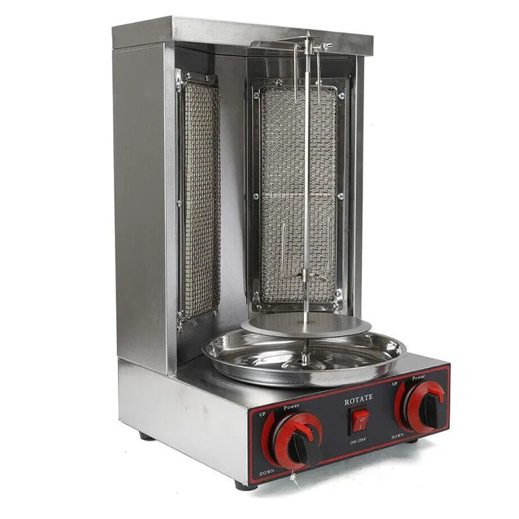 Table Shawarma Toaster Machine With 2 Burners