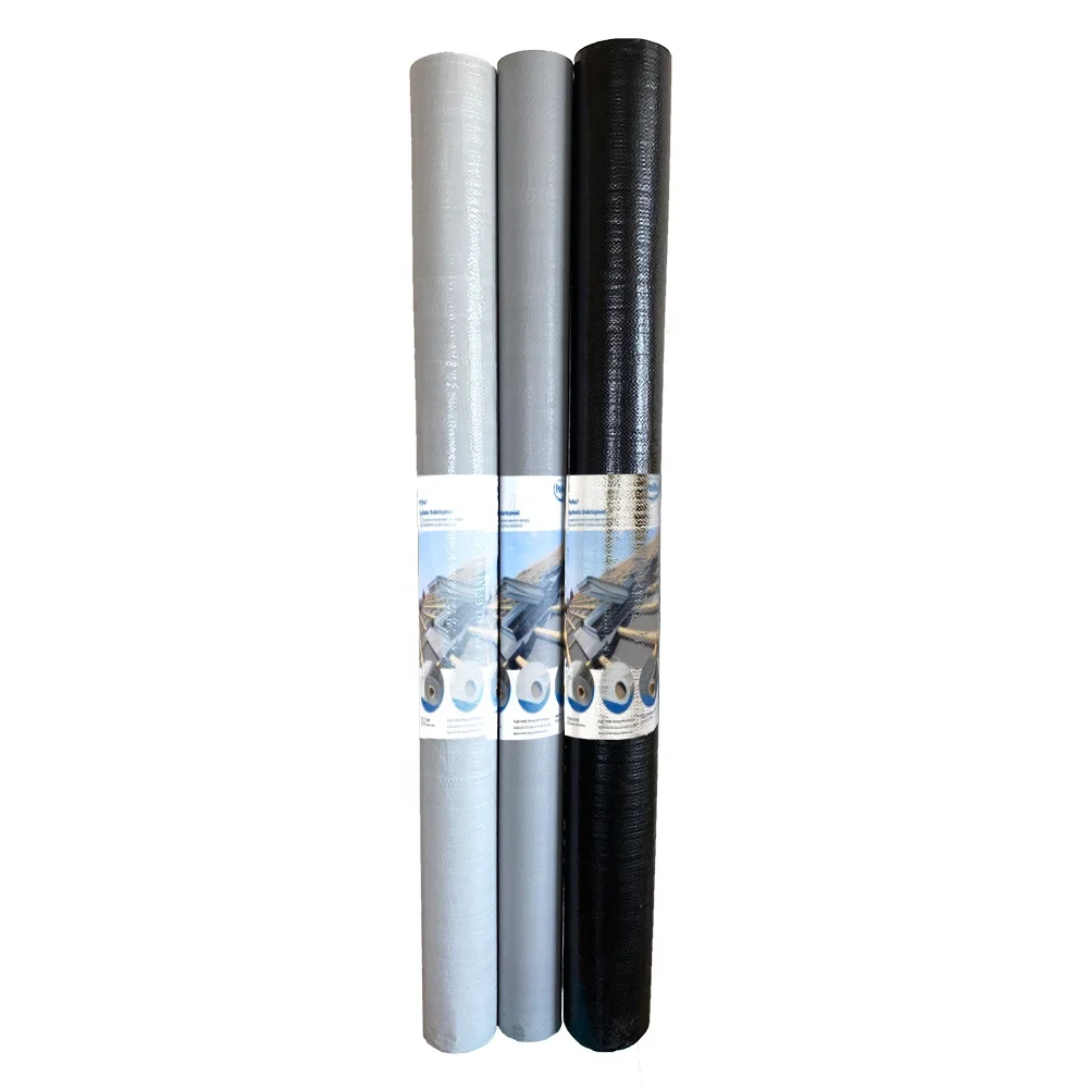Logo Printing Synthetic Underlayment Light Weight Roofing Underlayment 3 Layer or 2 Layer Waterproof Roofing