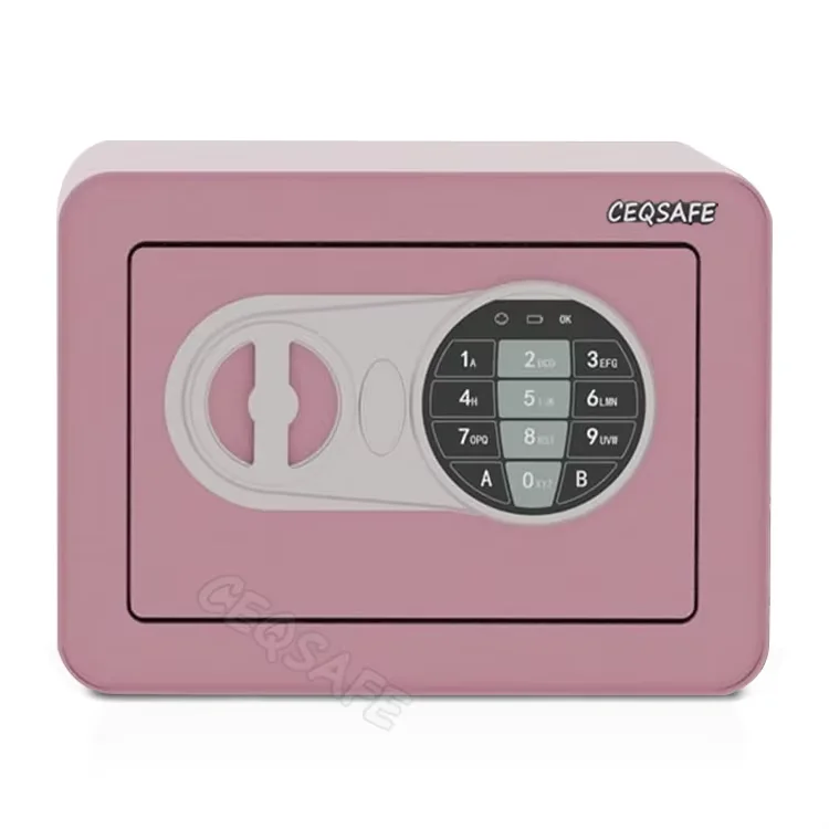 CEQSAFE Metal Hotel Mini Safe Box Security Digital Safe Lock Box manufacture