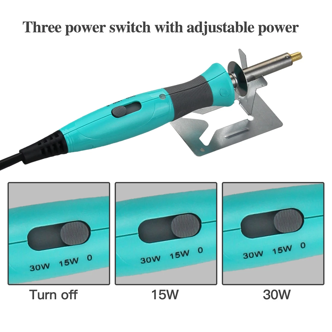 DIY Wood Burning Soldering Iron Pyrography Kit Tool Set
