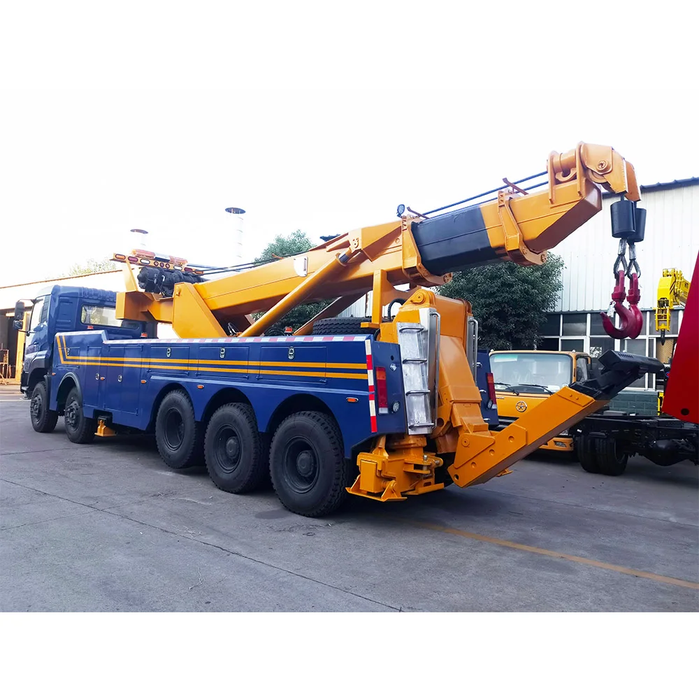 Dongfeng 10x4 Diesel Tow Truck with Manual Transmission Heavy Duty Wrecker  Body Towing Tractor-New Tow Truck Wrecker Equipment, image size:1000x1000