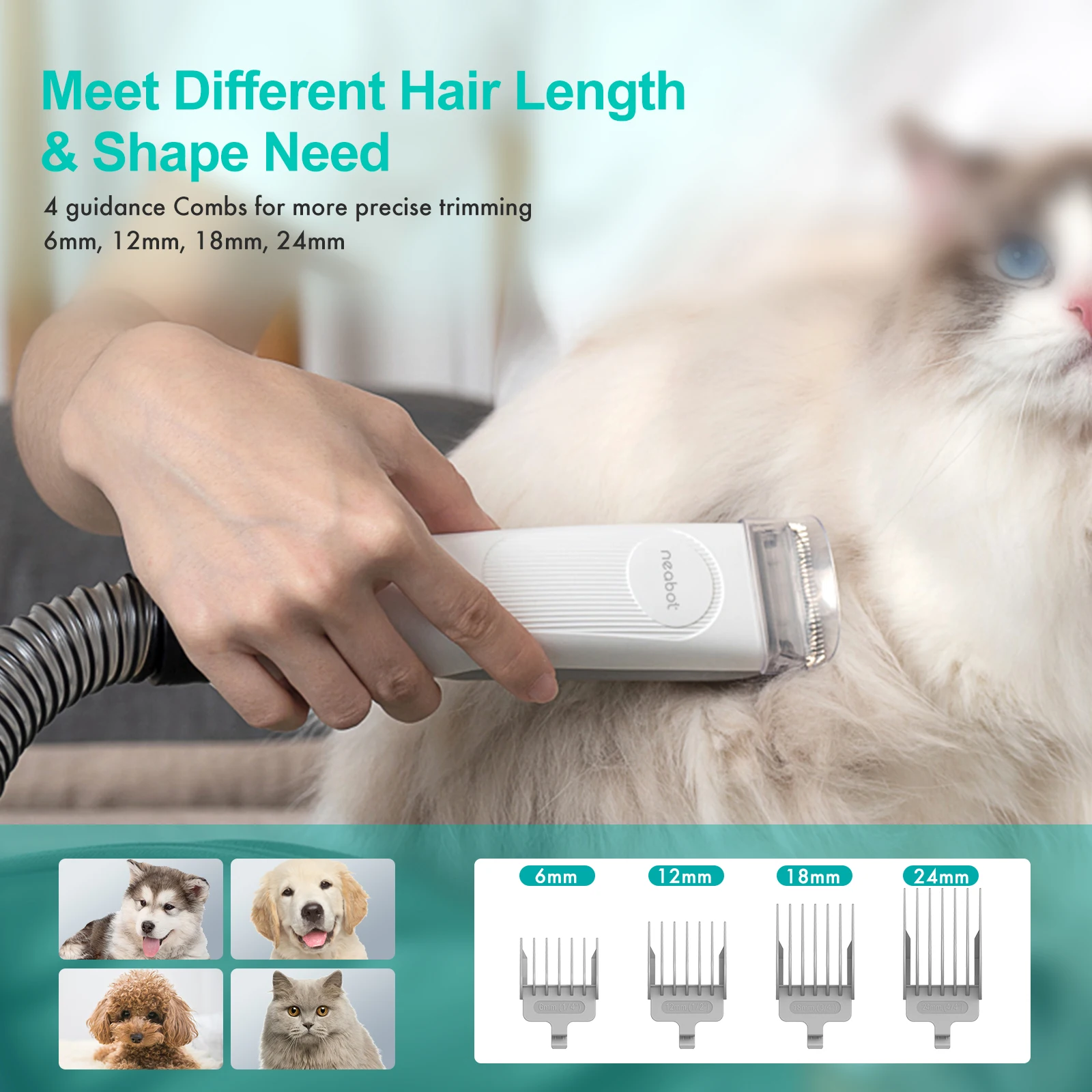 Neabot P1 Pro Low Noise Pet Hair Remover Vacuum Cleaner Neabot P1 Pro Low Noise Pet Hair Remover Vacuum Cleaner