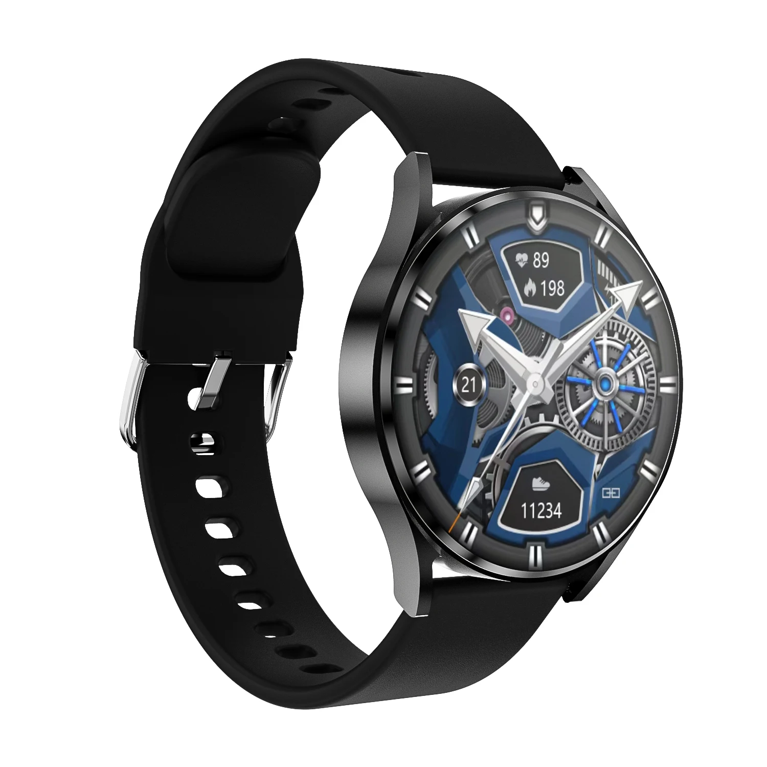 OD5 Round Smart Watch Bt Call GPS NFC Customize Wallpaper Real Heart Rate Voice Assistant for Men Women Zordai 2024 OD5 Smartwa