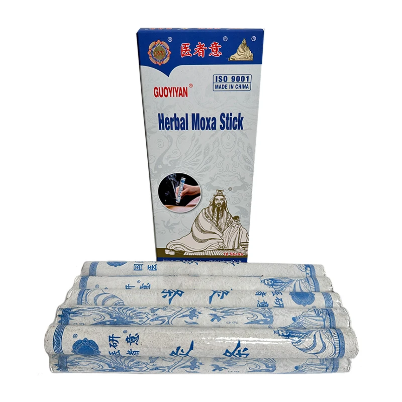 Chinese  Traditional  Moxibustion Therapy Chinese Medicine 10:1 Pure Moxa Rolls Herbal Moxa Stick