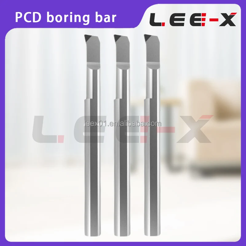 Leex Pcd Boring Bar Psbr Pcd Diamond Inserts Super Hard Diamond