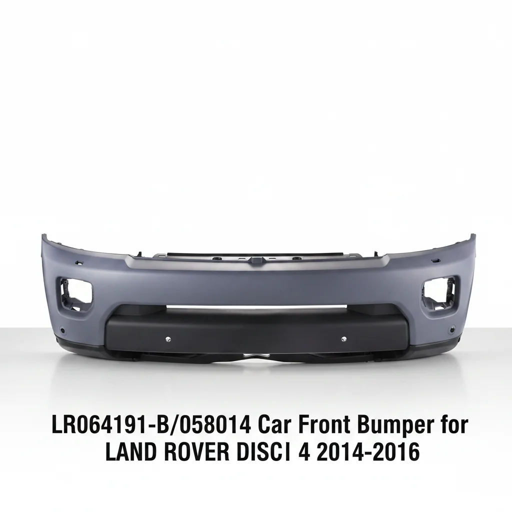 LR064191- B/058014 PP+EPDM-20 OEM ODM New Primed Customizable Car Front Bumper for LAND ROVER DISCOVERY 4 2014-2016