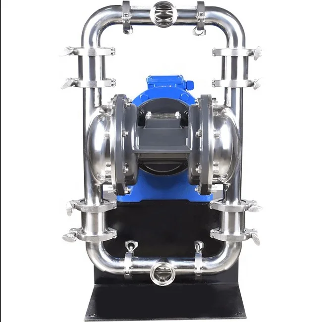 1 5 дюймов DBW электрический пищевой санитарный двойной диафрагменный насос для передачи