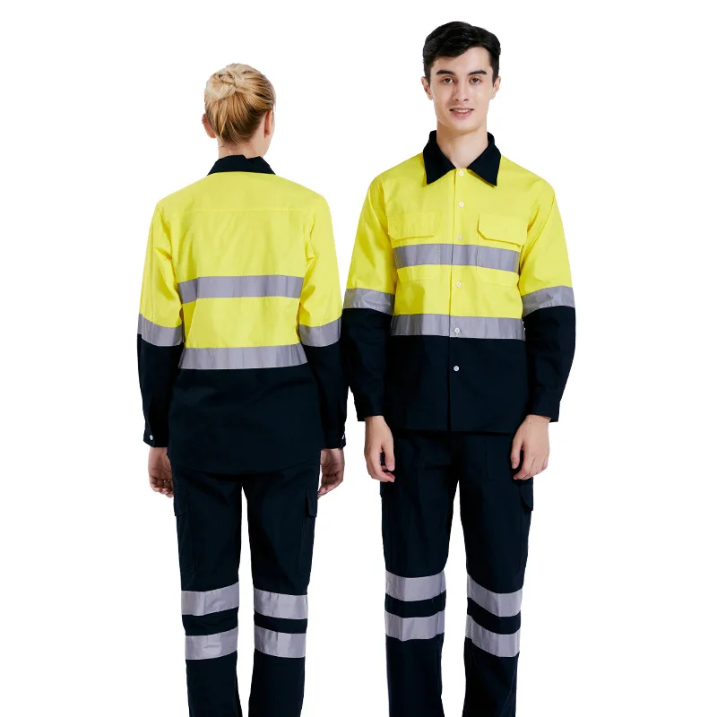 Custom High Quality Engineering Work Reflective Uniform High Visibility