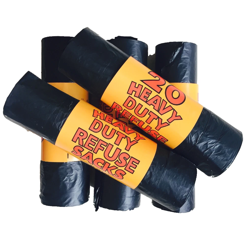 Black Trash Fold Custom Jumbo Black LDPE Biodegradable Roll Manufacturers  Black Plastic 55 Gallon Drawstring Garbage Bags - China Garbage Plastic Bag,  Drawstring Trash Bag
