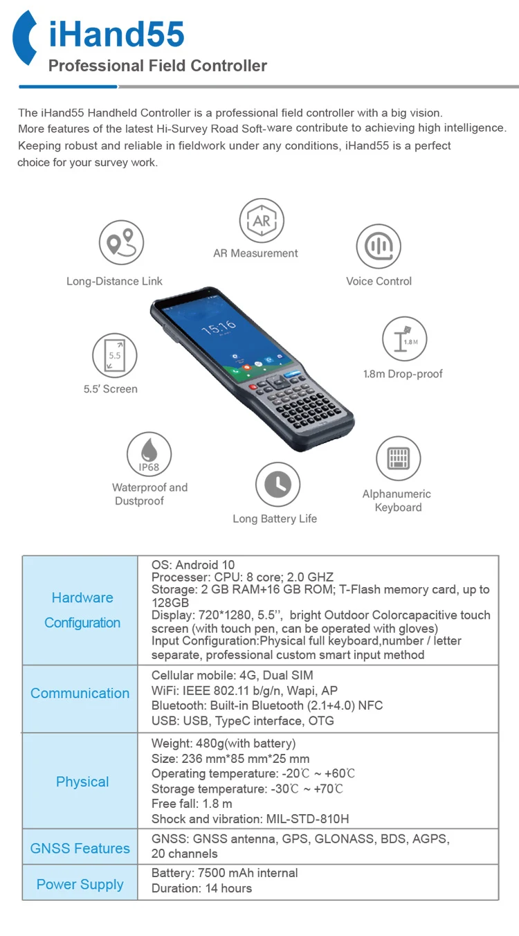 2023 New Cheap Geodesic Instruments Gnss Rtk Rover and Base V5 Vrtk ...