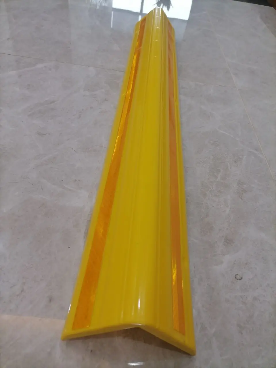 yellow plastic wall corner guard protector