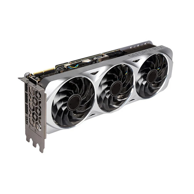 Новая видеокарта GeForce RTX 3080 Ti Металл Мастер 12GB видеокартой rtx3080 консоль для ПК-игр с поддержкой Windows видеокарта GPU компьютерная графическая карта