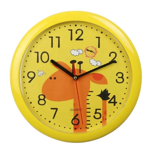 Kids Cartoon Style Cute Colorful Plastic Wall Clock For Children Room  Decoration - Buy Wall Clock,Kids Wall Clock,Cartoon Clock Product on  