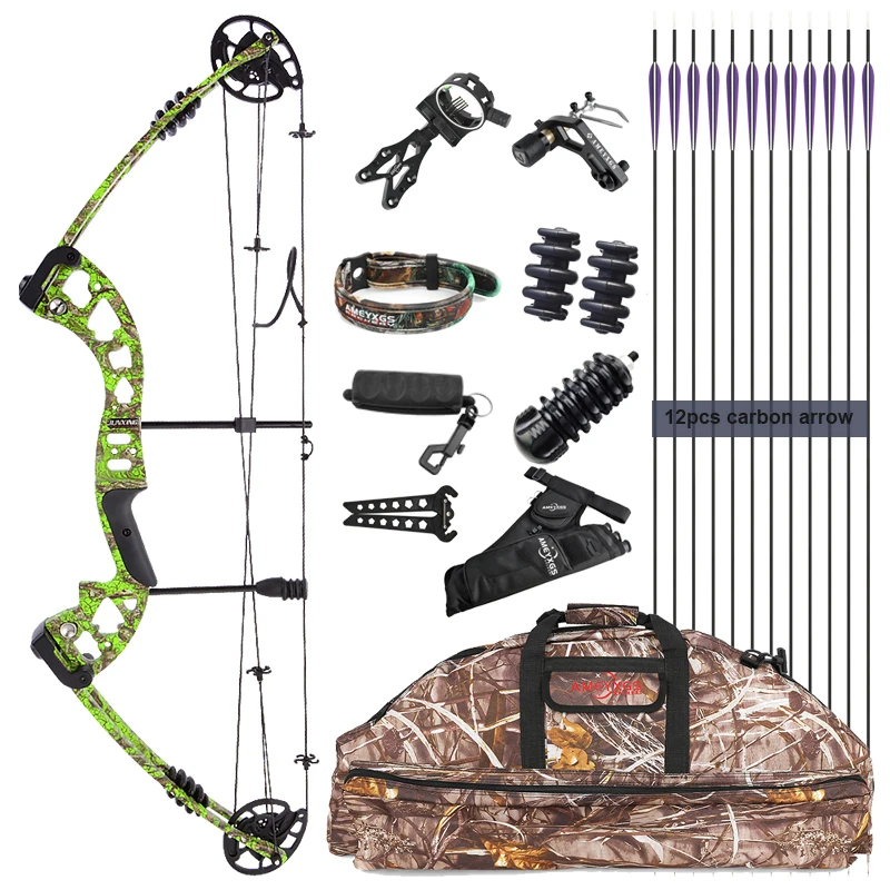 Buy Funtress Compound Bow 17"-29" Draw Length 20 Lb-70lb Draw Weight