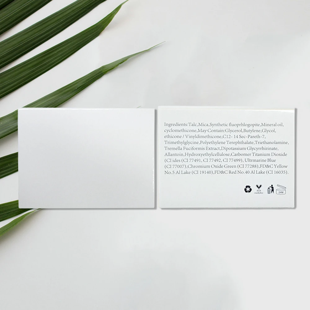 6 видов цветов Перламутровые блестки тени для век Индивидуальный Логотип Макияж Палитра теней для век