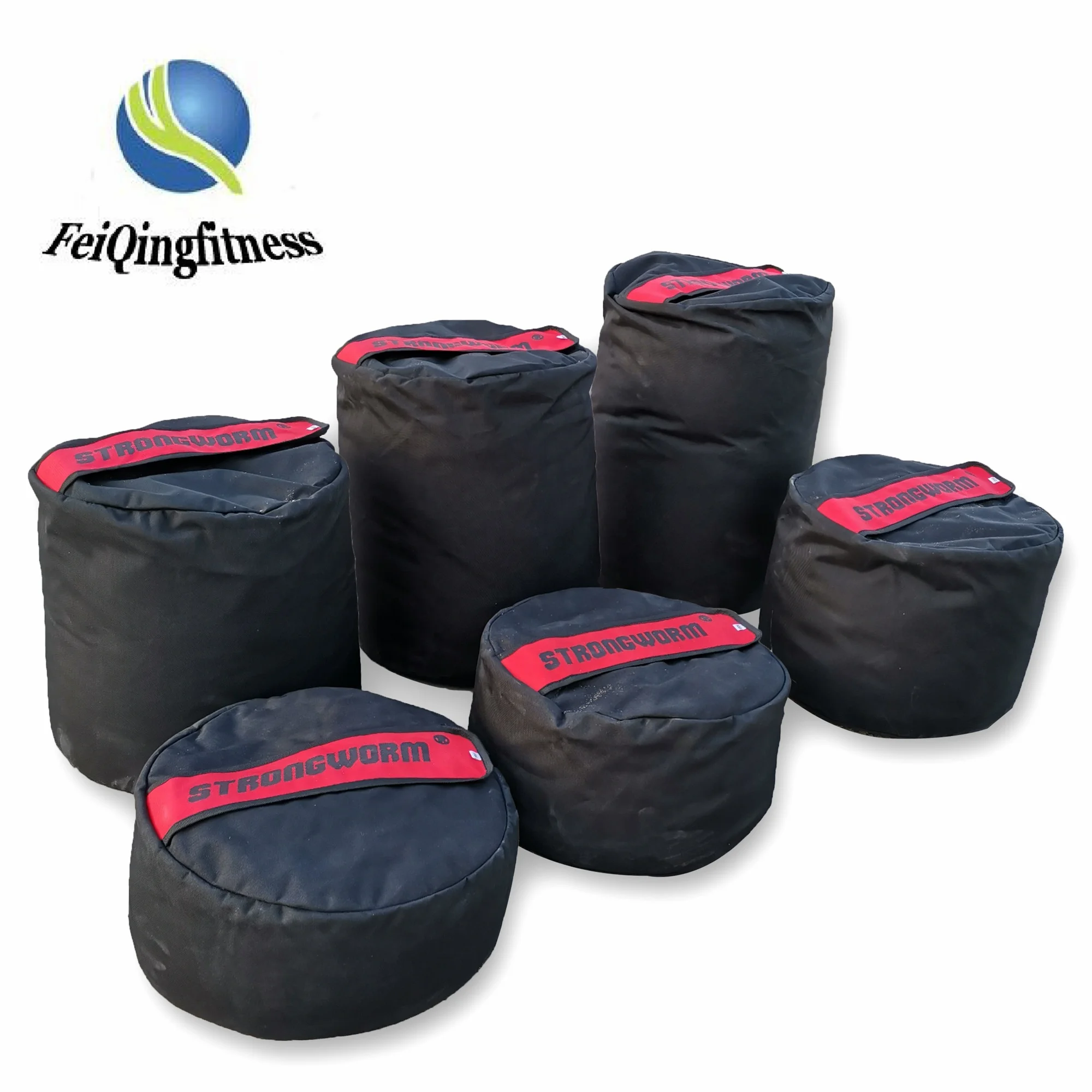 Strongworm Nylon Sandbags for Fitness Heavy Duty Strongman Sandbag Workout