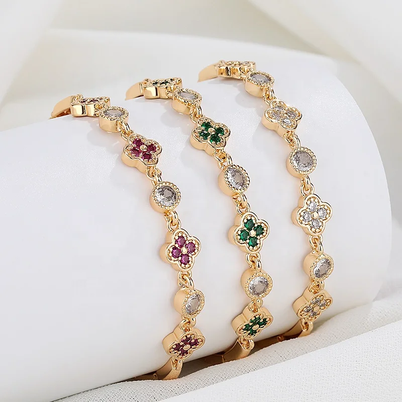 Alibaba.com: HengDian HD-Bracelet-1-18-1 18K Gold Plated