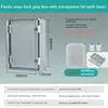 300X200X170MM Transparent cover with inner door