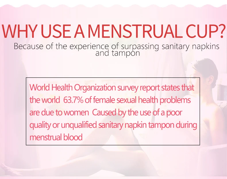 Wholesale Feminine Hygienic Lady Menstruation Period Collapsible safe Free Sample Silicone Medical Menstrual Cup