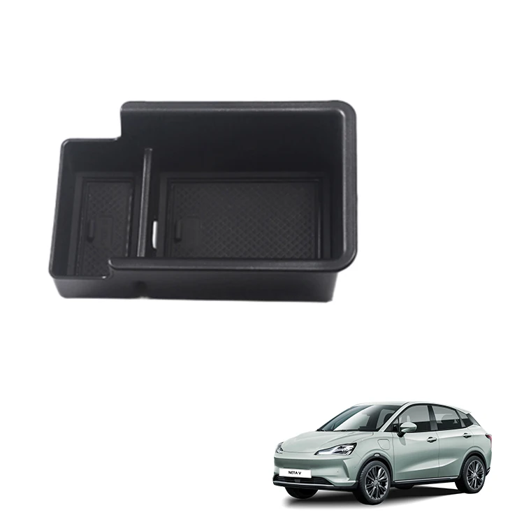 Car Armrest Storage Box for Neta V Accessories ABS Plastics Car Center Console Armrest Storage Box Interior Accessory