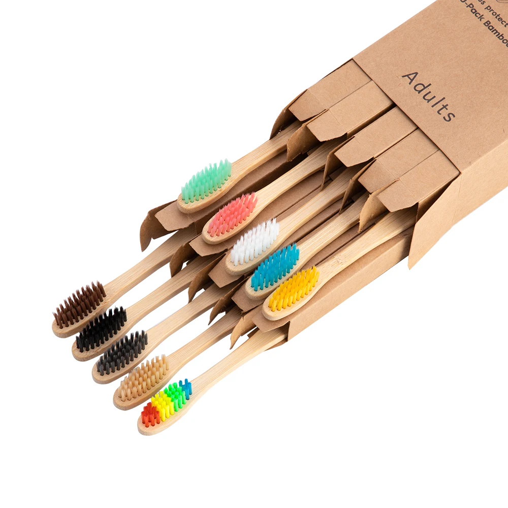 2020 amazon top seller China Wholesale Custom Toothbrush Bamboo Charcoal Toothbrush