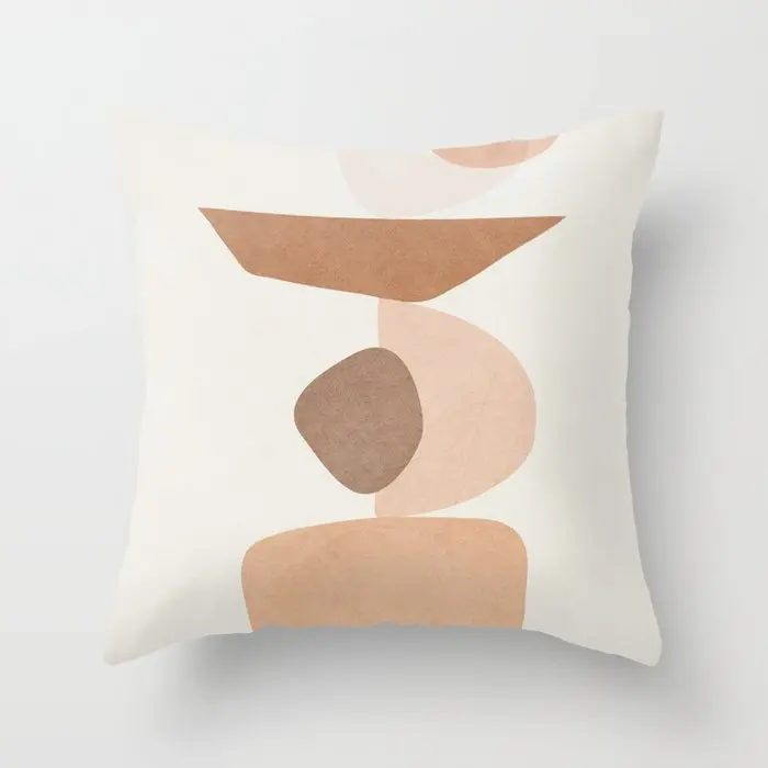 Geometric Cushion Cover Modern Quality Custom Decorative Square Throw Pillow Cover Corduroy Pillowcase