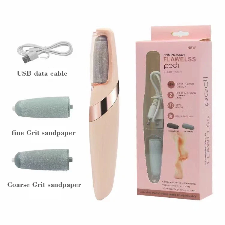 Pedicure Remove Dead Skin Electric Roller Foot File Rechargeable Electric Foot File Callus Remover