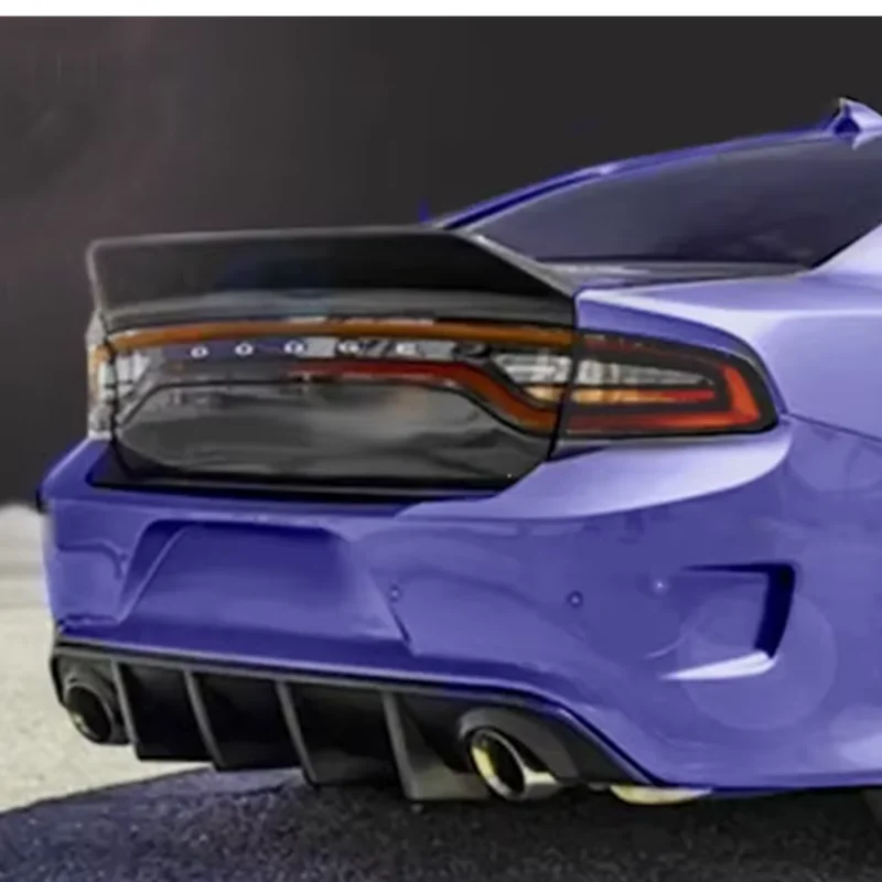 Demon Style Carbon Fiber Rear Trunk Lid For Dodge Charger 2015+