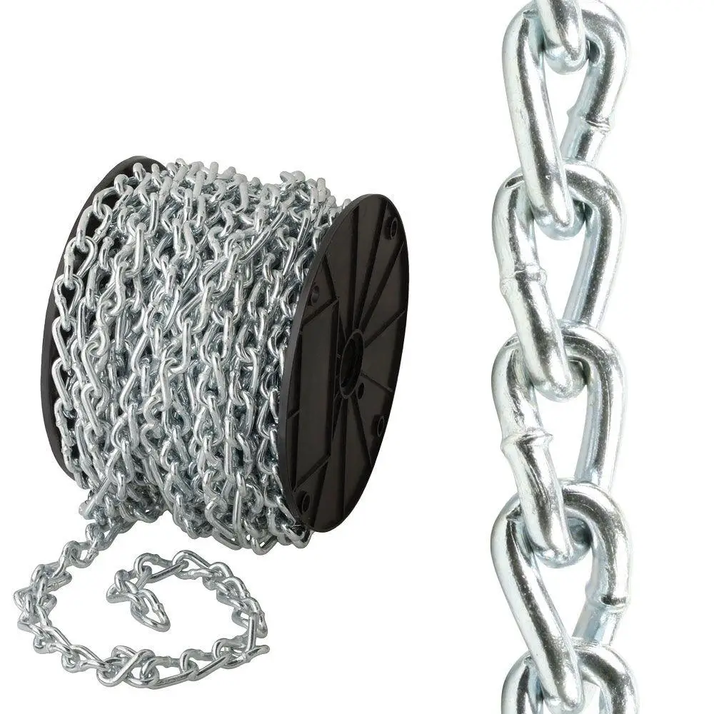 Stainless Steel Twisted Long Link Chain Durable Versatile
