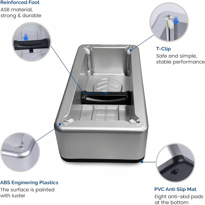 Home Protective Automatic Plastic Shoe Cover Machine Shoe Cover Dispenser