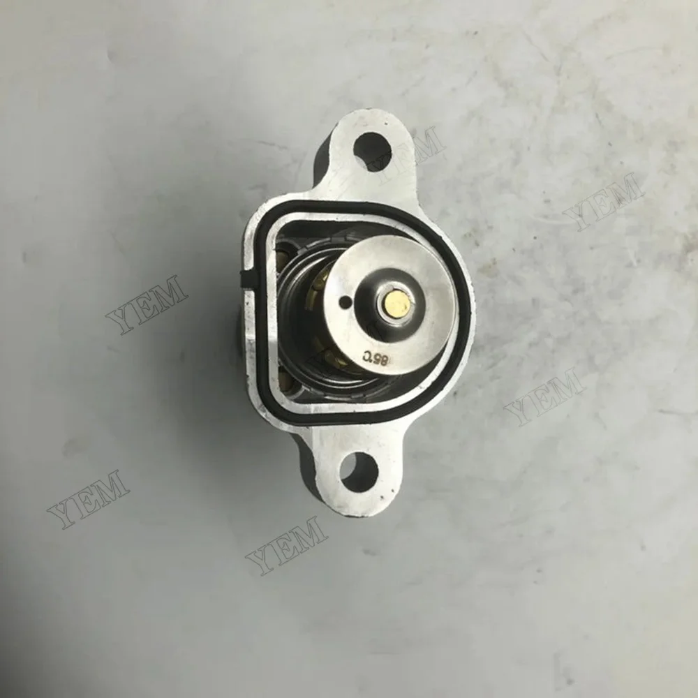Thermostat Assembly 4133L064 4133L056 T413847 for Perkins Engine 1104D-E44T 1104D-E44TA 1106D-E66TA 2