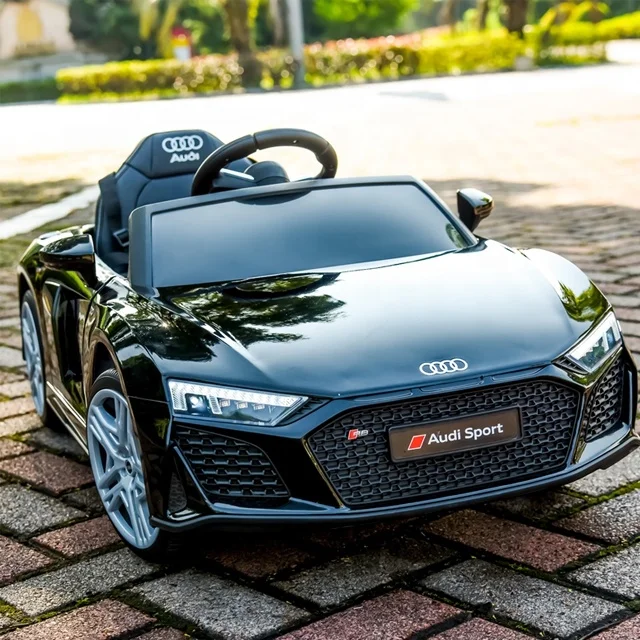 Licensed Audi R8 Spyder 12V Electric Ride-On Car for Kids - Unisex