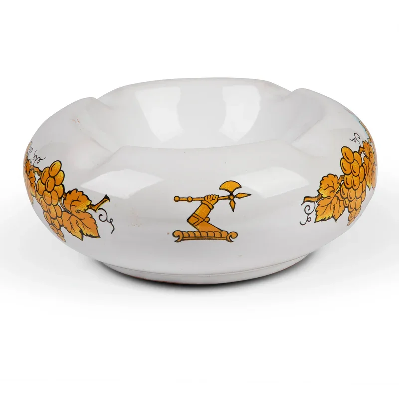 Posacenere Montecristo Amarillo in ceramica per sigari cubani