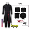 Saga boy red waist rope performance suit