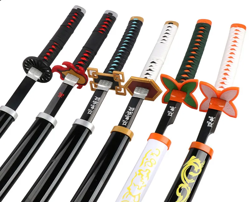 High Quality Customized Cosplay Ninja Weapons Metal Samurai Sword Demon