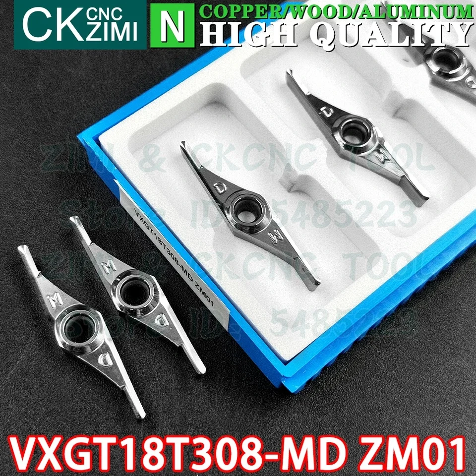 カッティングダイ(中古品) 1108 VXGT 18T308 MD - High Performance Carbide Turning Inserts