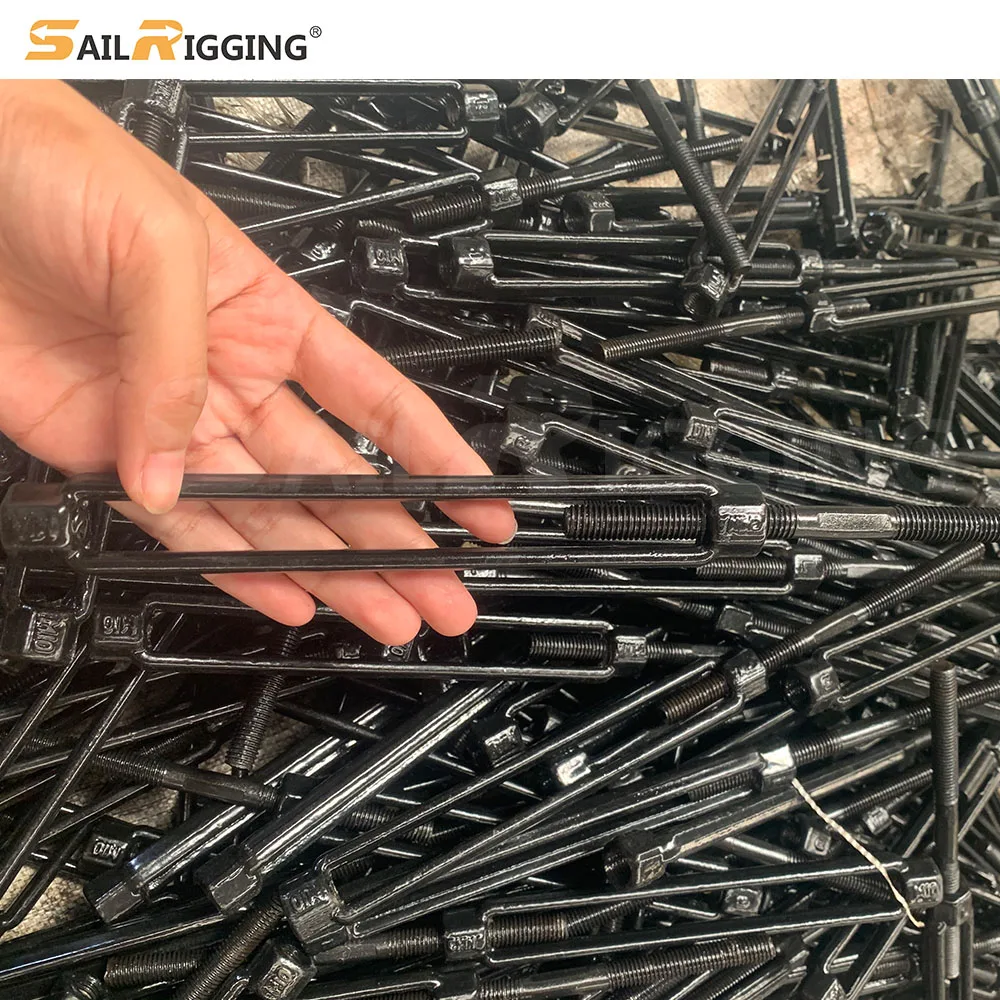 US Type Adjustable Rod Ends Heavy Industry Turnbuckle Tension Assembly Architectural Tie Rod Assemblies Drop Forged Turnbuckles