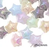 09 perles étoile porte-bonheur 25*24mm 10 pièces/paquet