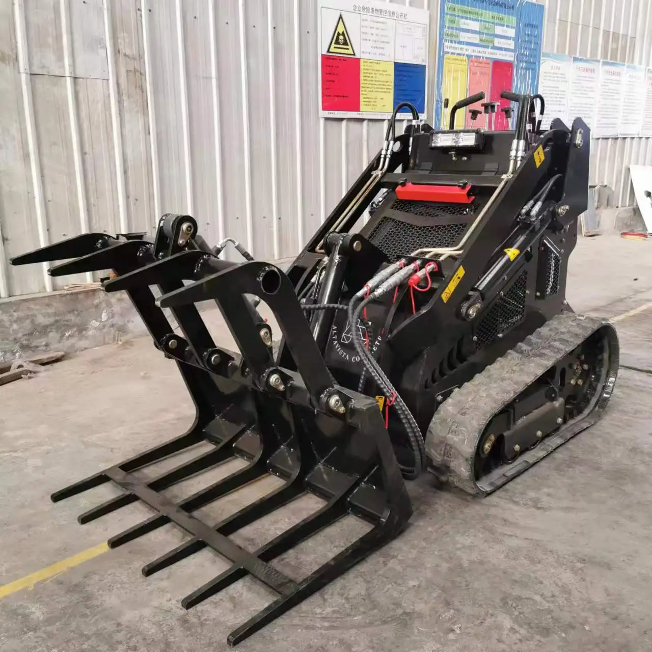 Multifunctional Mini Skid Steer Loader/mini Loader With Attachments ...