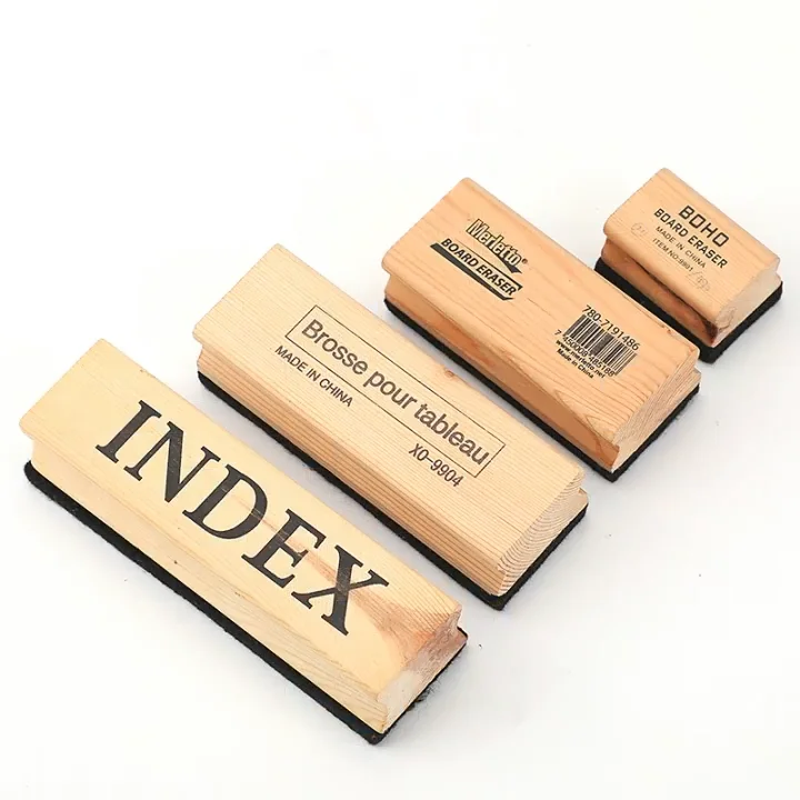 The New Listing Teacher Teaching Whiteboard Eraser Children's Drawing Board Eraser Wooden