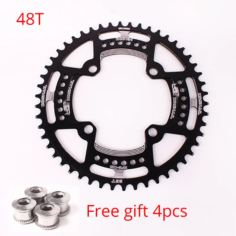 garbaruk 52t ナローワイド チェーンリング SNAILナローワイドMTBチェーンリング104BCD44/46/48/50/52T