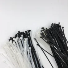 2.5*150mm 4" Plastic Cable Tie Smart White Zip Tie Wire Strap Nylon Cable Tie Manufacturer Wholesale for Wiring Harness