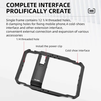 Yelangu Phone Cage Set for Live Broadcast Video Shooting  LW-01 product image