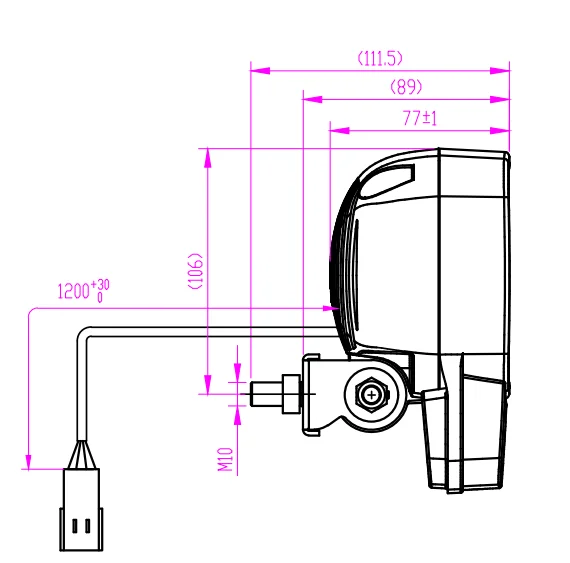 Forklift Led Lighting Combination Headlight for by D Accessories Led Forklift Headlights Turn Light Front Lighting High Quality