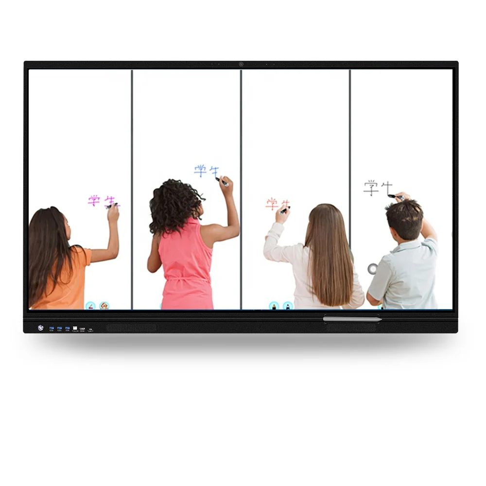 Android 8 Interactive Panel 75 Inch Interactive Whiteboard 75 Inch for Classroom