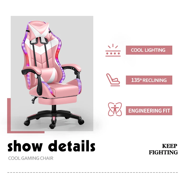 oem sedia gaming cheap rgb chaise