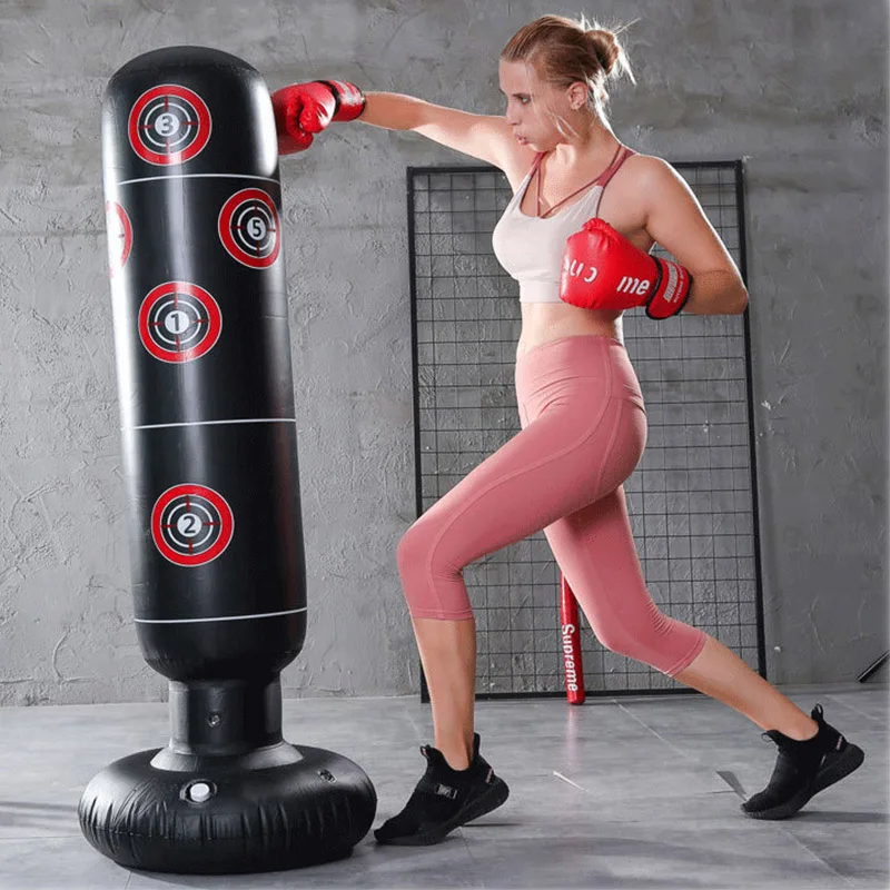 2023 Inflatable Boxing Punching Bag Birthday Gifts Water Stand Thicker Inflatable Boxing Punching Bag