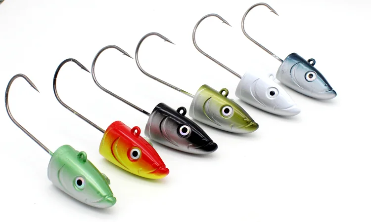 Artificial Fishing Lures with JIG Head - Haigol HT009A